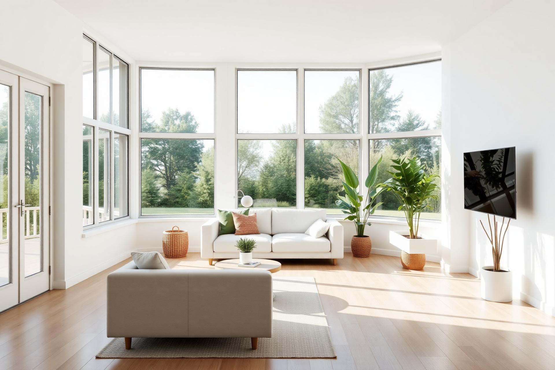 Modern interieur met airconditioning